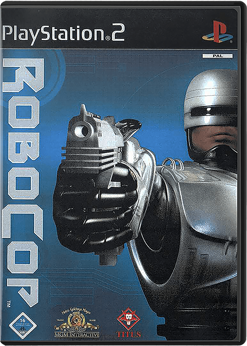 RoboCop box art for Playstation 2